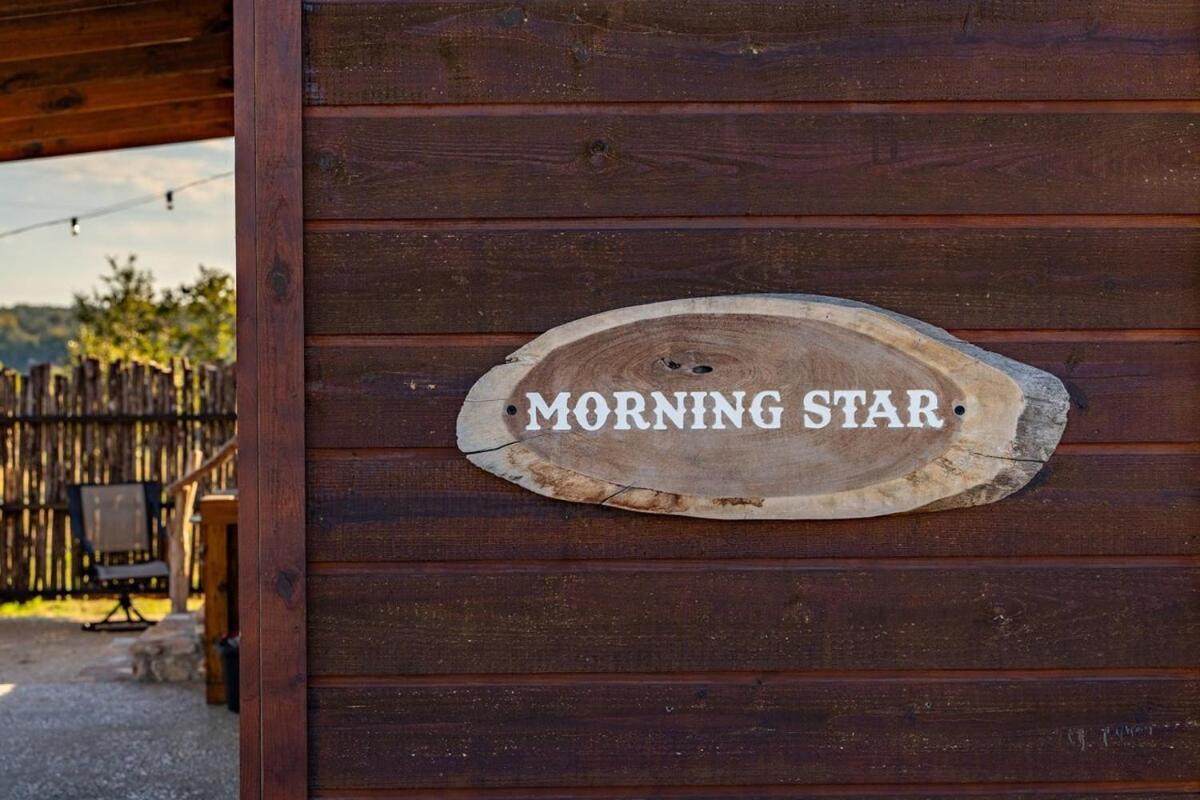 Rockin' R - Morning Star Cabin Fredericksburg Dış mekan fotoğraf
