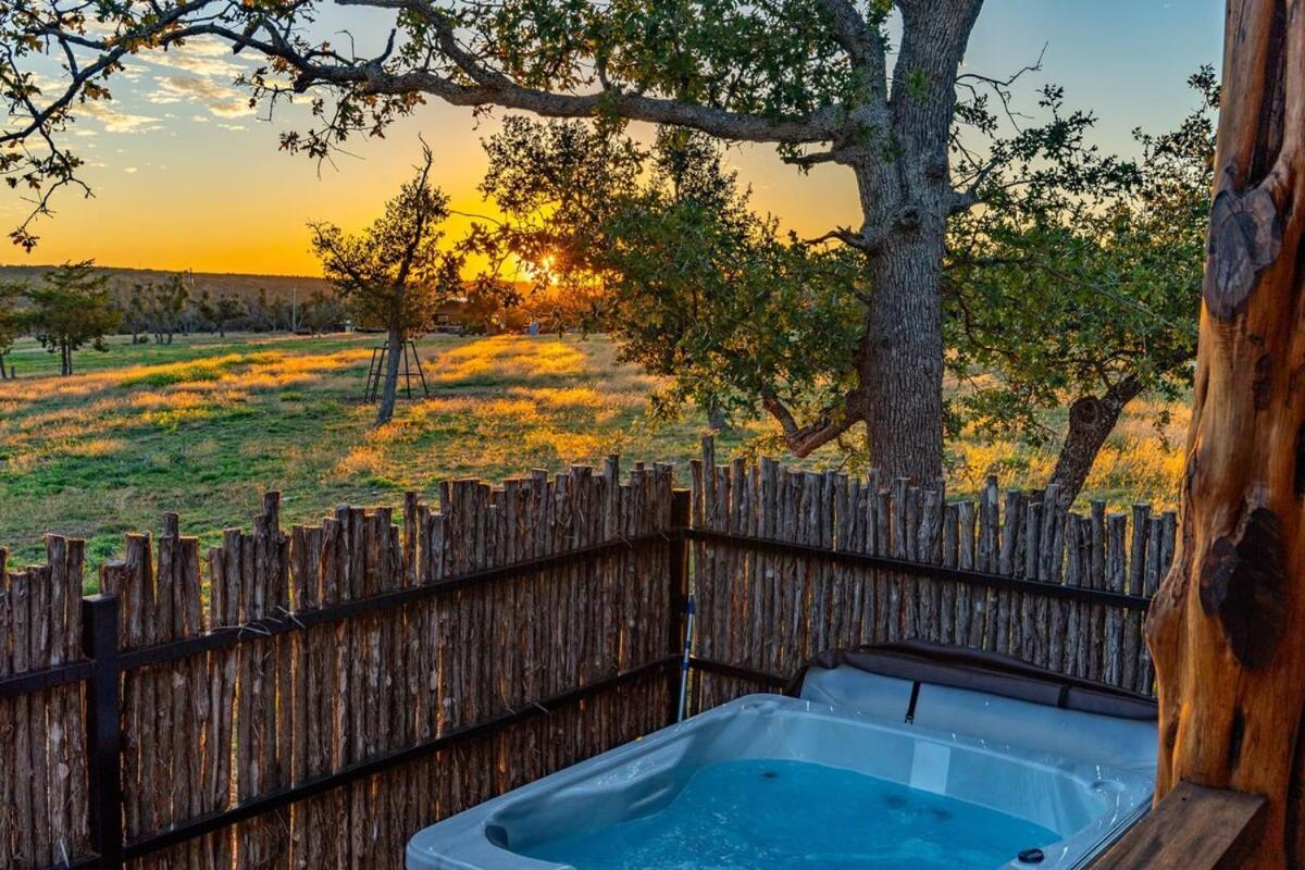 Rockin' R - Morning Star Cabin Fredericksburg Dış mekan fotoğraf