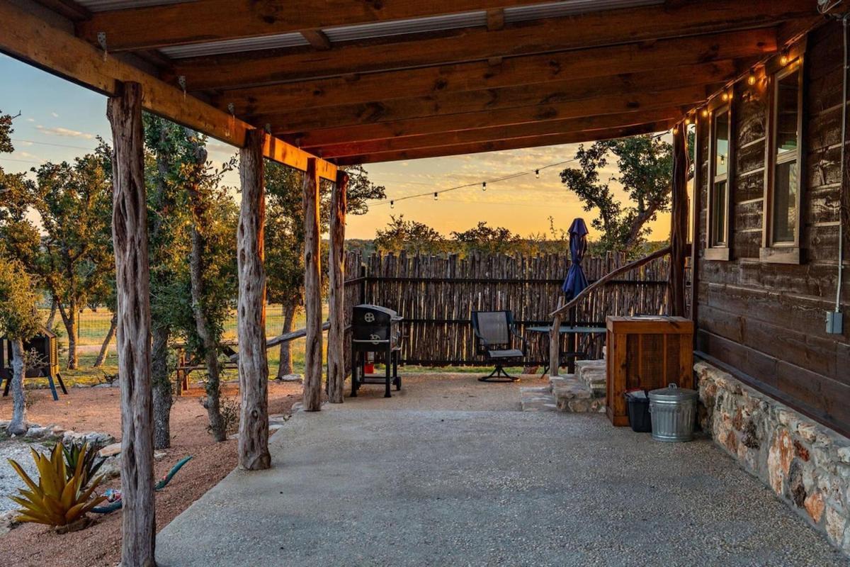 Rockin' R - Morning Star Cabin Fredericksburg Dış mekan fotoğraf