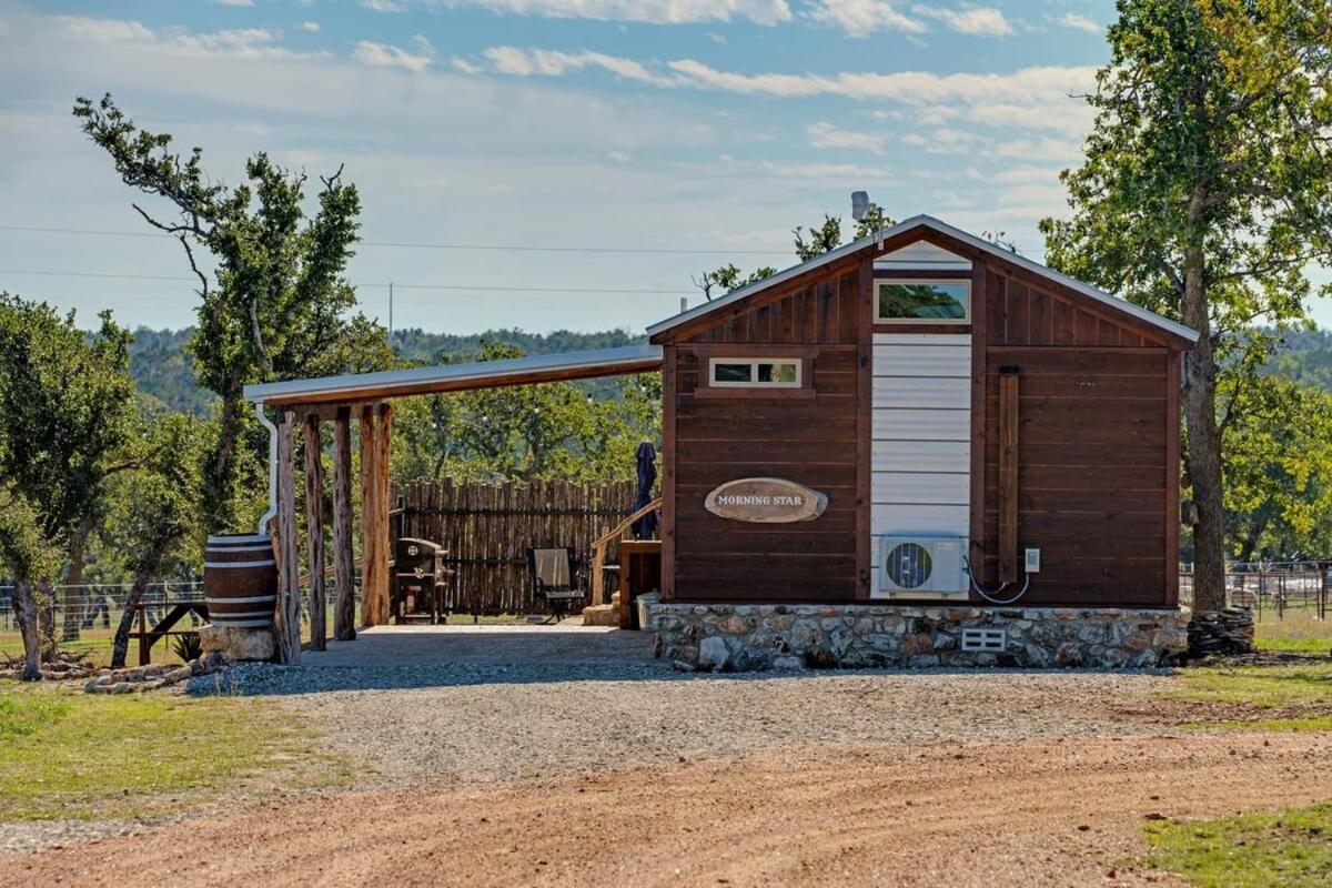 Rockin' R - Morning Star Cabin Fredericksburg Dış mekan fotoğraf