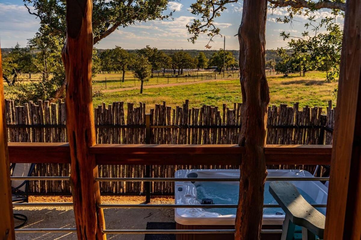 Rockin' R - Morning Star Cabin Fredericksburg Dış mekan fotoğraf