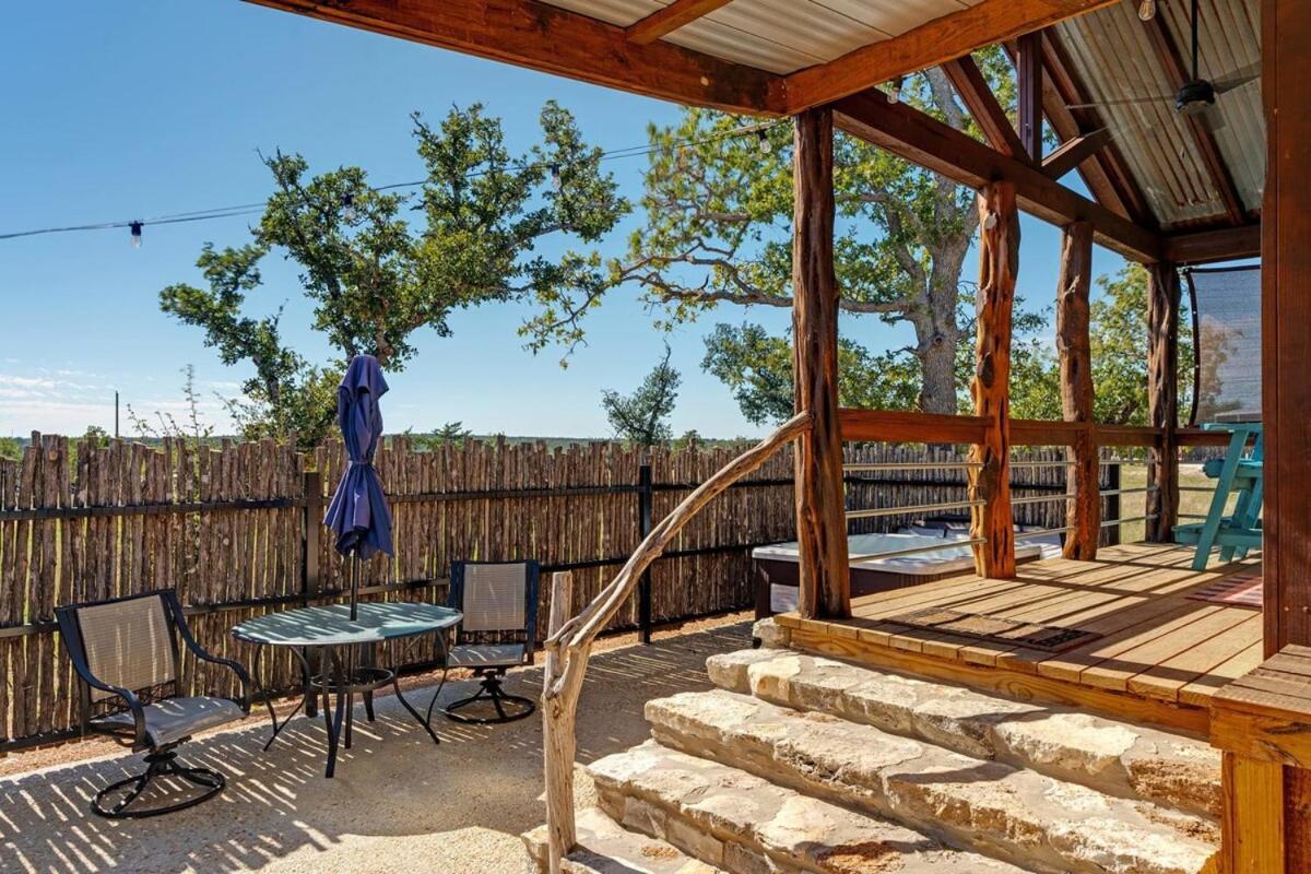 Rockin' R - Morning Star Cabin Fredericksburg Dış mekan fotoğraf