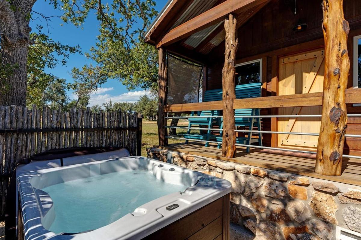 Rockin' R - Morning Star Cabin Fredericksburg Dış mekan fotoğraf