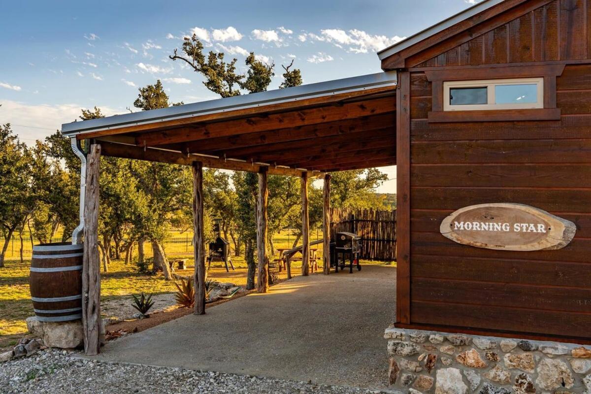 Rockin' R - Morning Star Cabin Fredericksburg Dış mekan fotoğraf