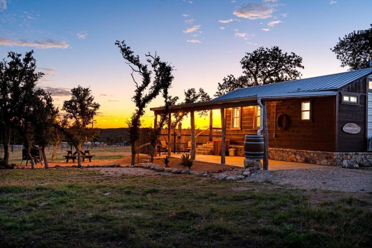 Rockin' R - Morning Star Cabin Fredericksburg Dış mekan fotoğraf