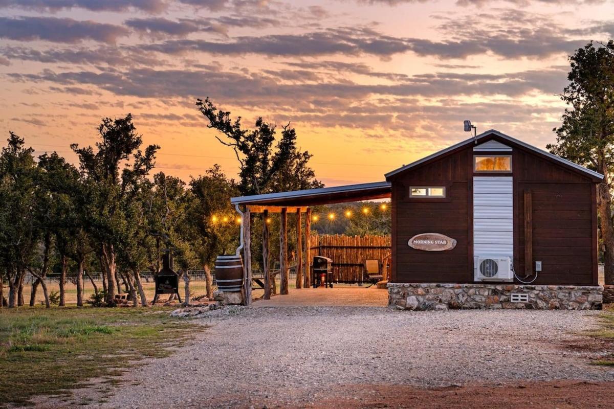 Rockin' R - Morning Star Cabin Fredericksburg Dış mekan fotoğraf