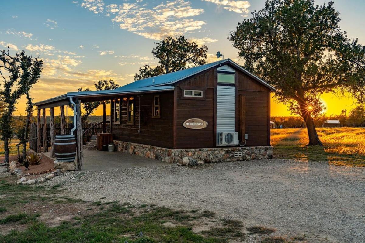Rockin' R - Morning Star Cabin Fredericksburg Dış mekan fotoğraf